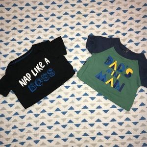 Baby boy Cat & Jack onesies